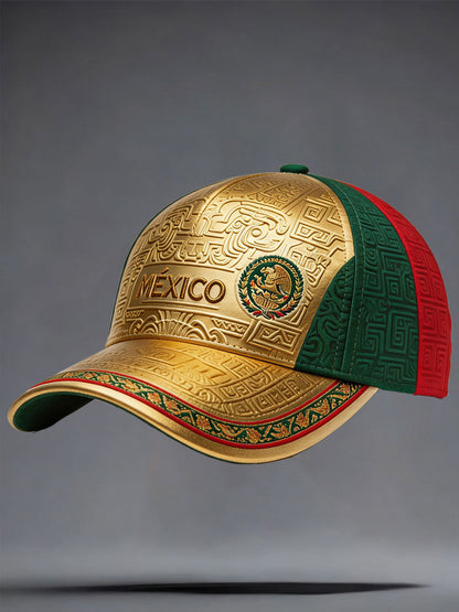 Unisex Mexico Football Lover Art Printed Hat
