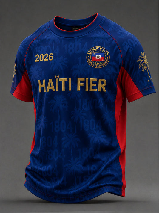 Men's Haiti Football T-Shirts