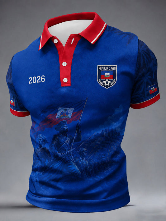 Men's Haiti Soccer Tops