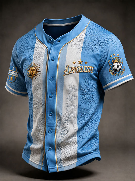 Men'sArgentina Football  Shirt