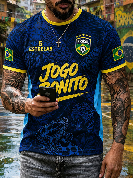 Men's Brazil Soccer T-Shirts