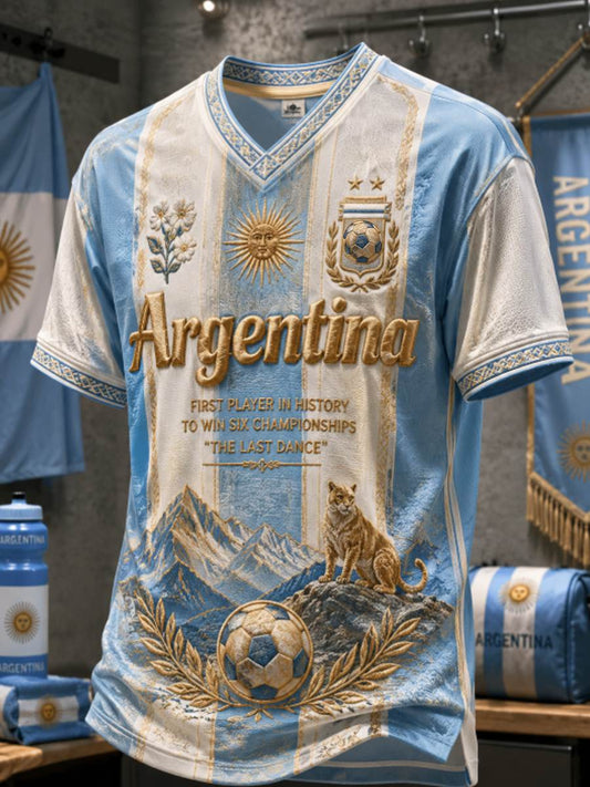 Men's V-neck T-shirt