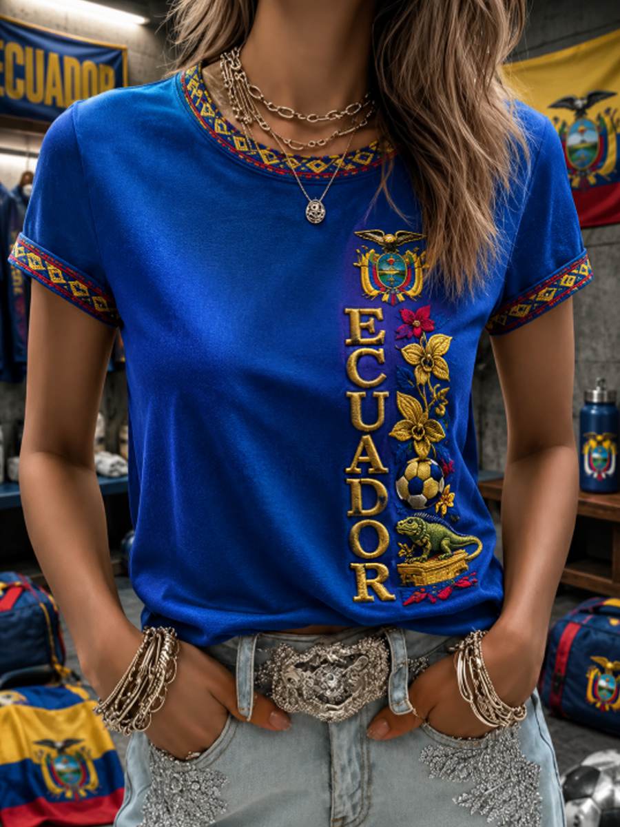 Women's short-sleeved T-shirt