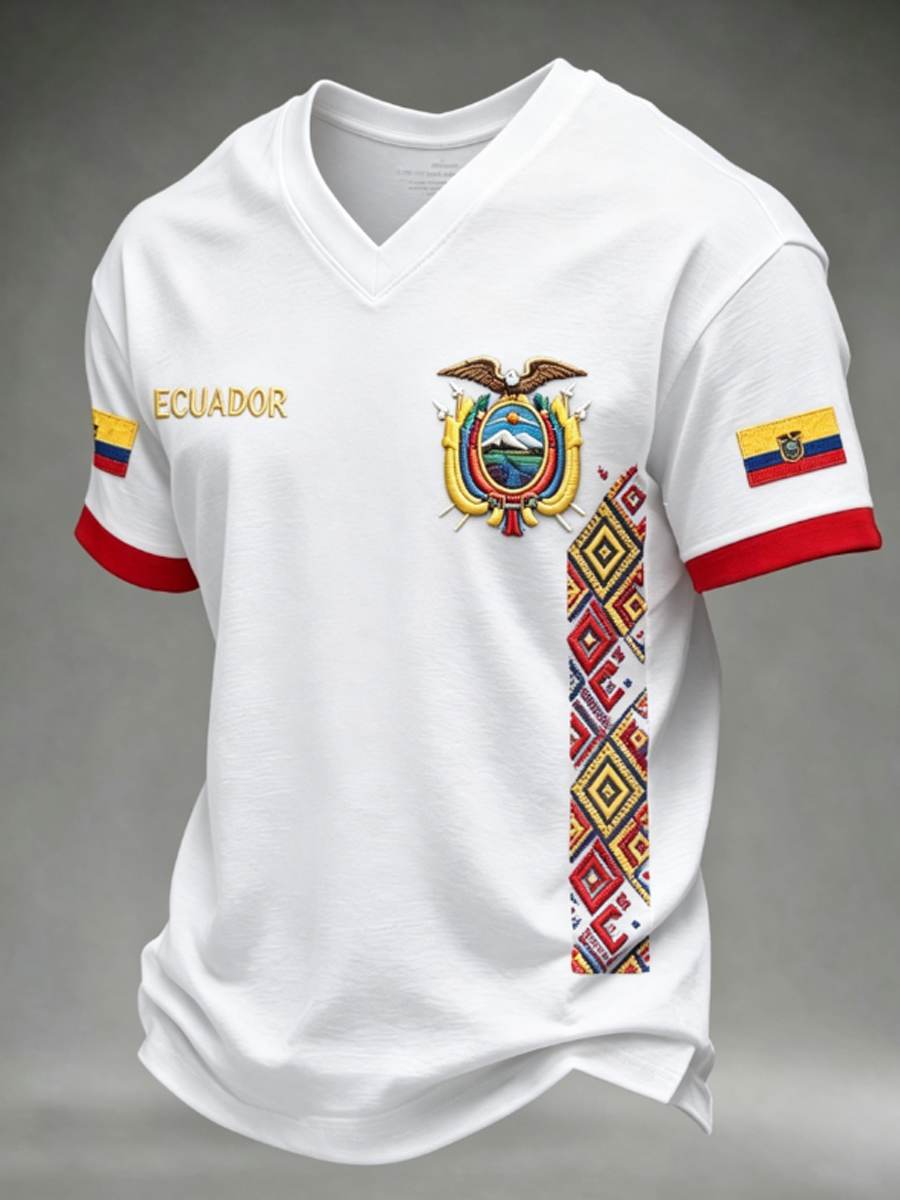 Men's V-neck T-shirt