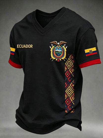 Men's V-neck T-shirt