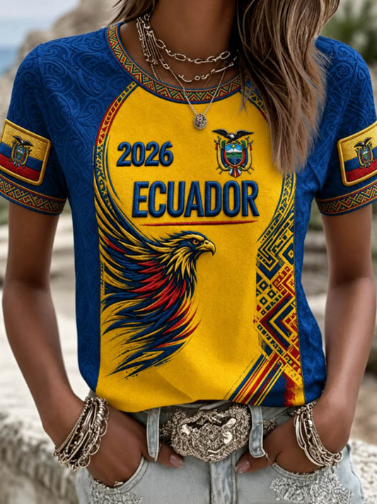 Women's short-sleeved T-shirt