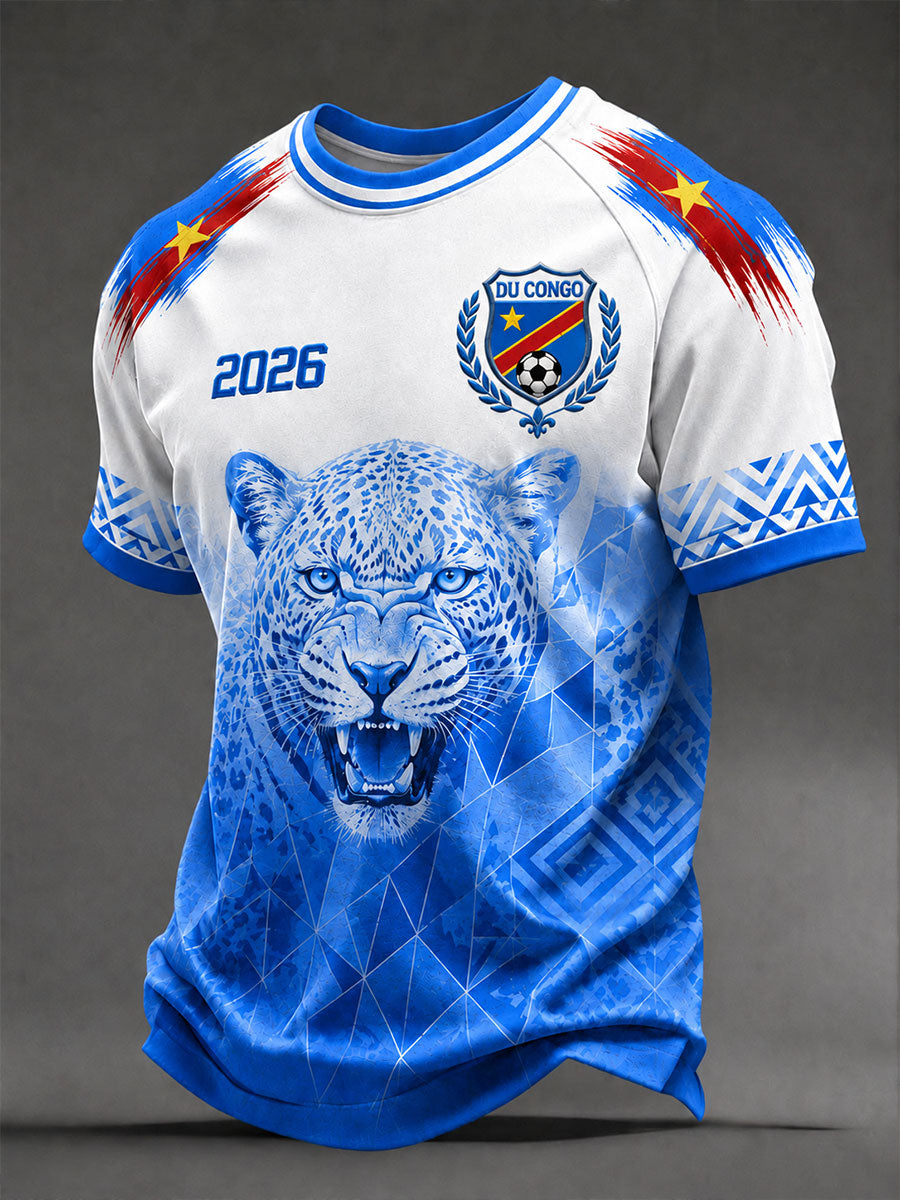 Men's DR Congo Football T-Shirts