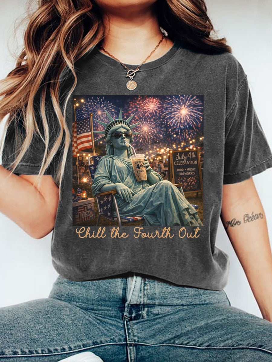 Women's Chill the Fourth Out Short Sleeve T-Shirt