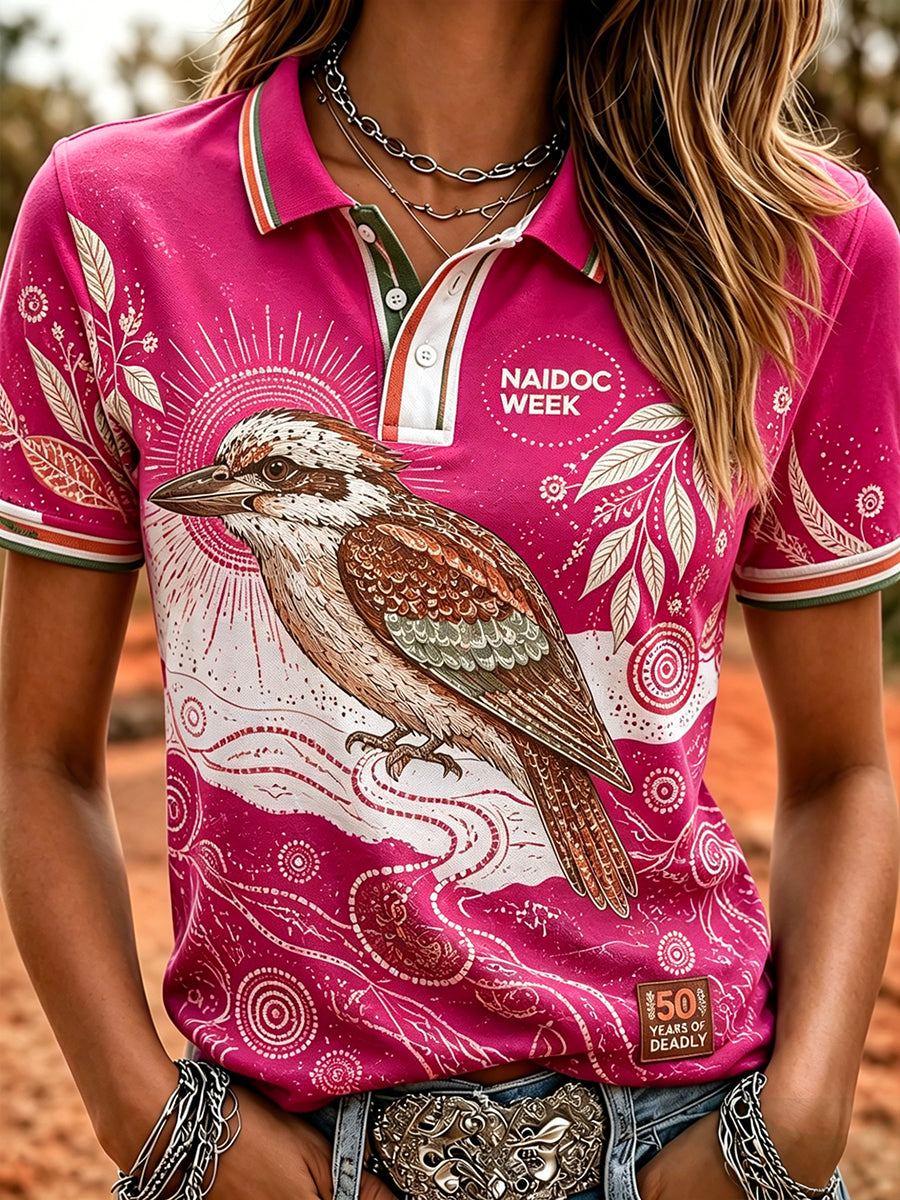 Women's Australia Naidoc Week Polo T-Shirt