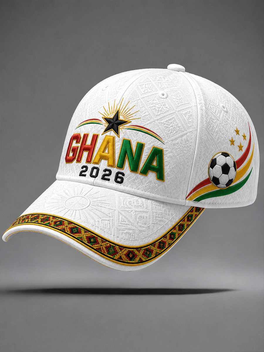 2026 Ghana Football Style Unisex  Hat
