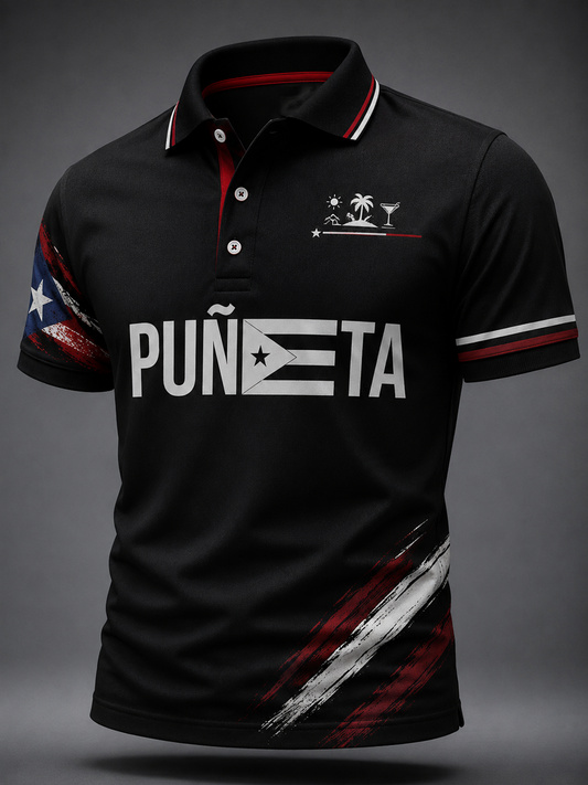 Men's Puerto Rico Printed polo shirt