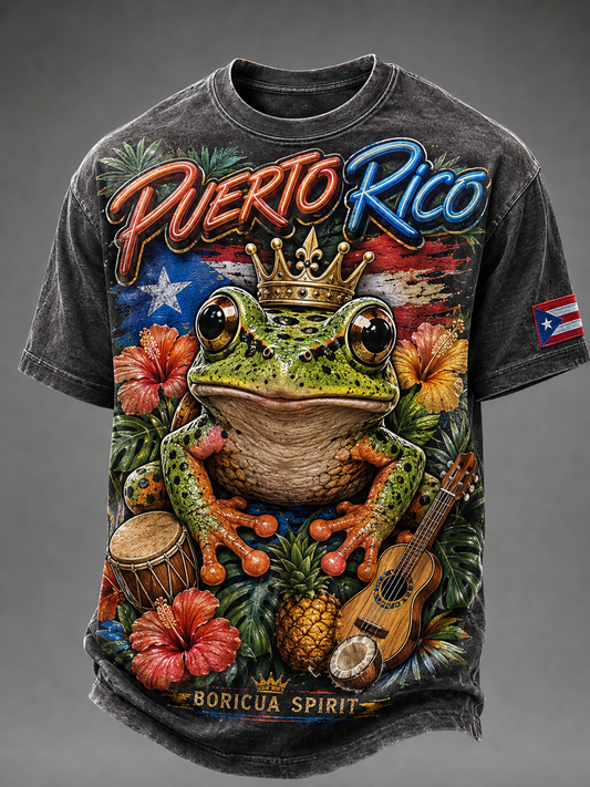 Men's Puerto Rico Short Sleeves T-Shirt