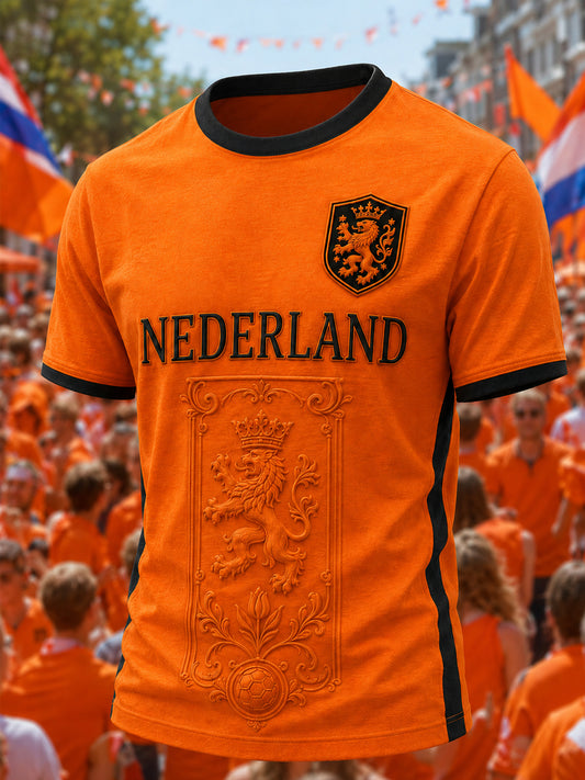 Men's Nederland Print Casual Tee