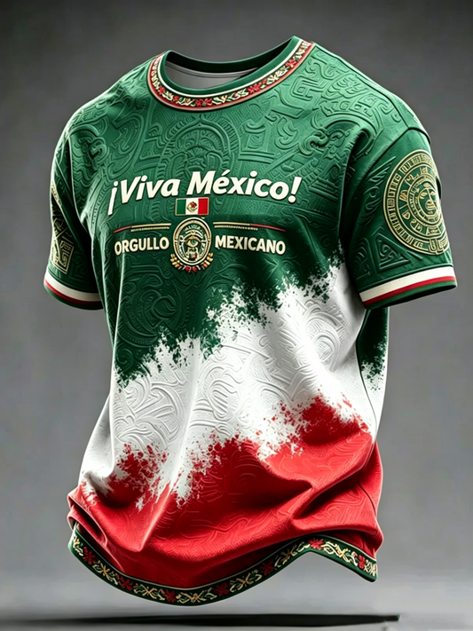 Men's Mexico Printed short sleeves t-shirt