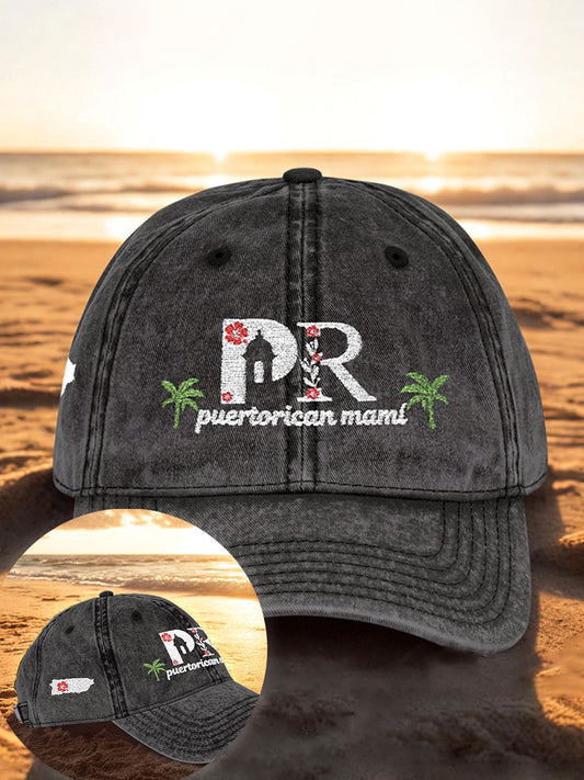 Unisex Puerto Rico Pride Art Printed Hat
