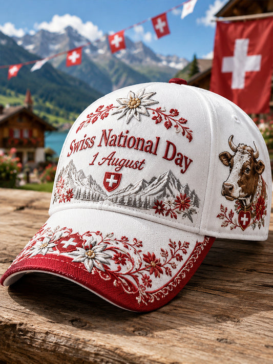 National Day-Themed Print Hat