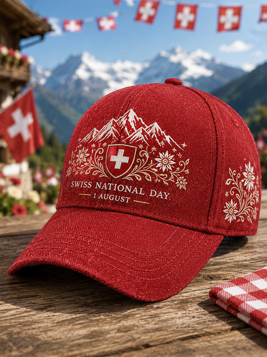 National Day-Themed Print Hat