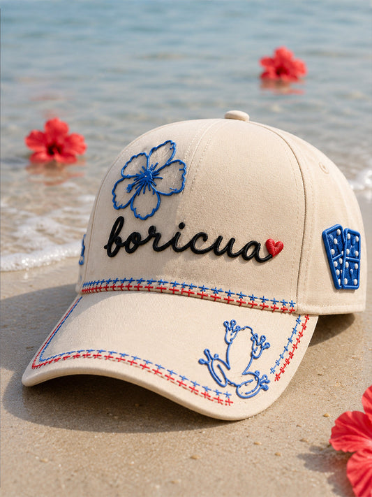 Unisex Puerto Rico Art Printed Hat