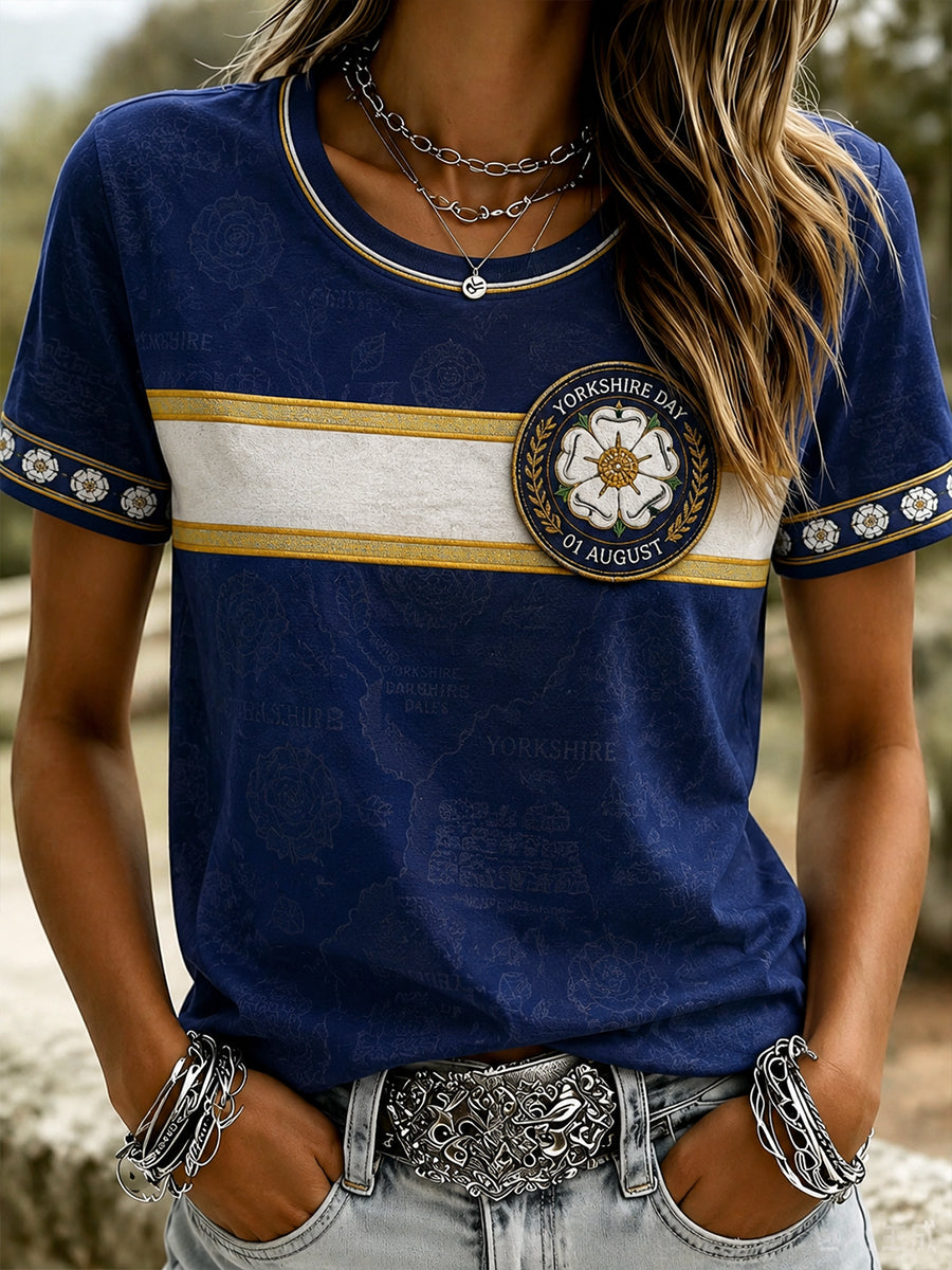 Women's Yorkshire Day Short-Sleeved T-Shirt