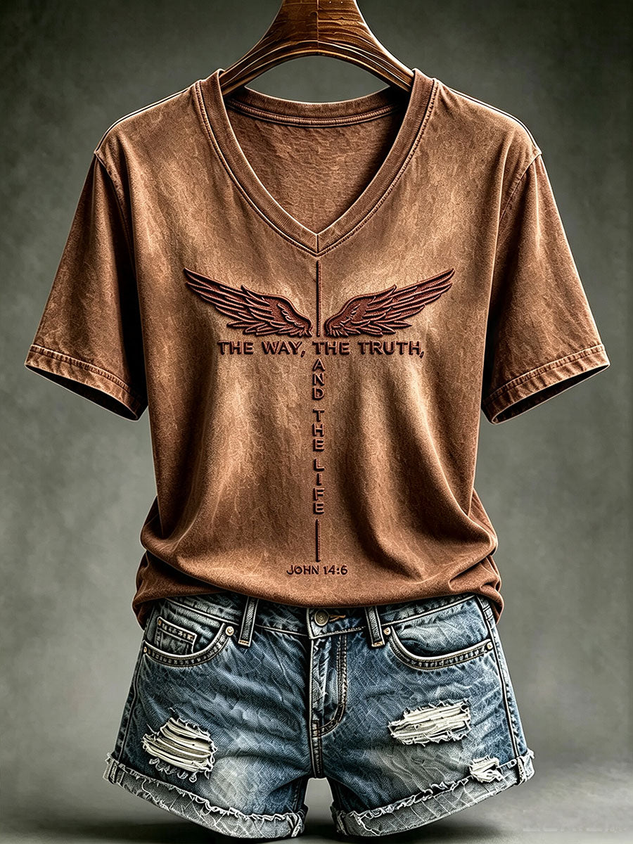 Women's The Way The Truth The Life Short-sleeved T-shirt