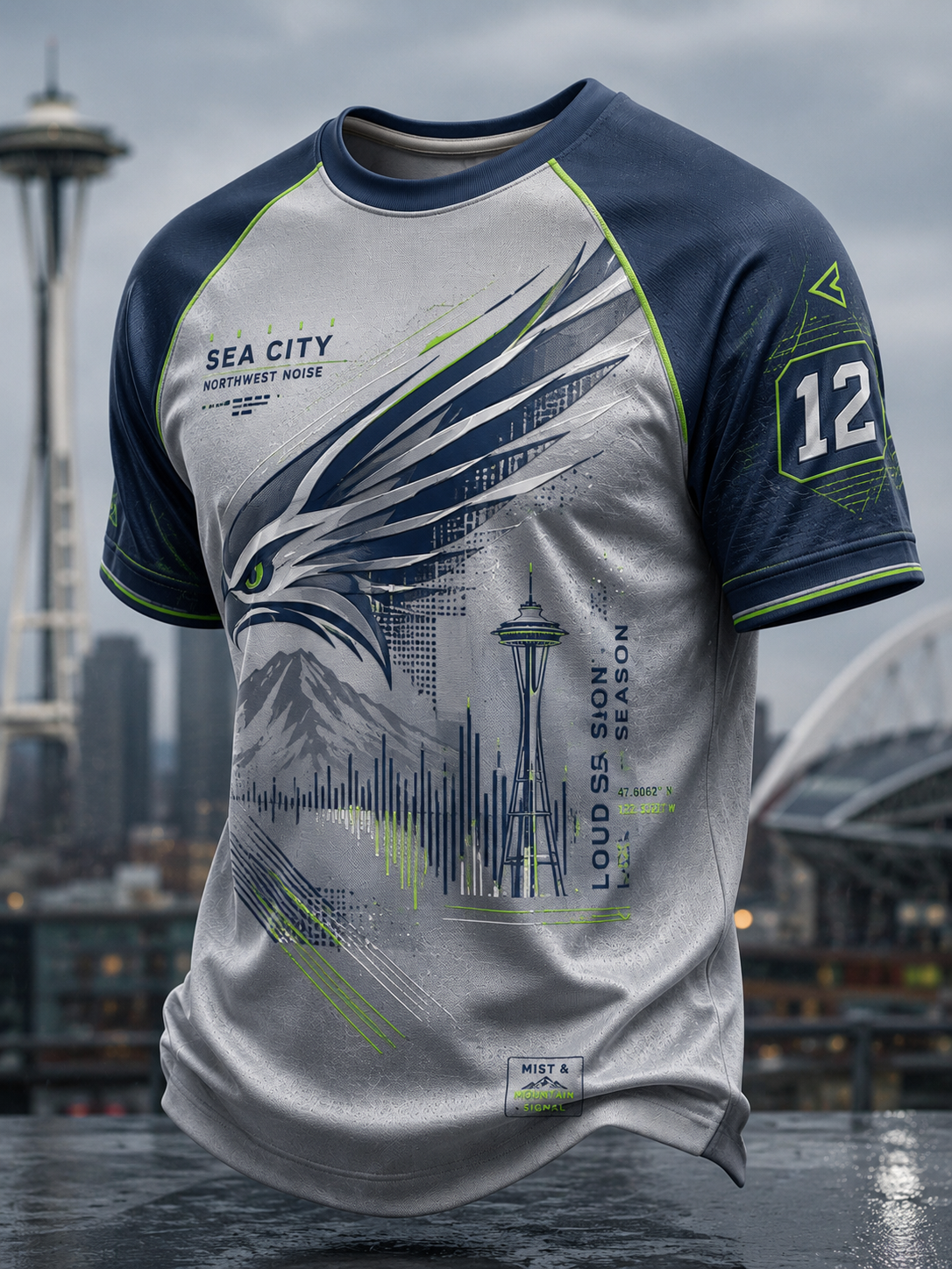 Men's Seattle Seahawks Short Sleeve T-Shirt
