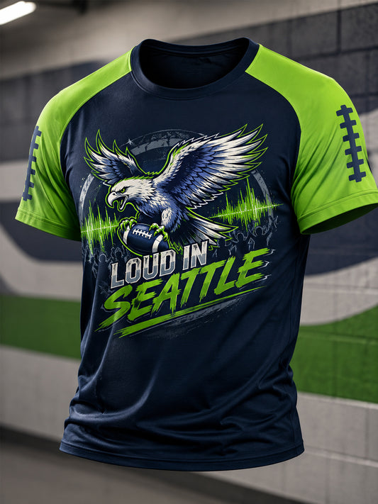 Men's Football Gameday Gift For Football Fans Casual Tee