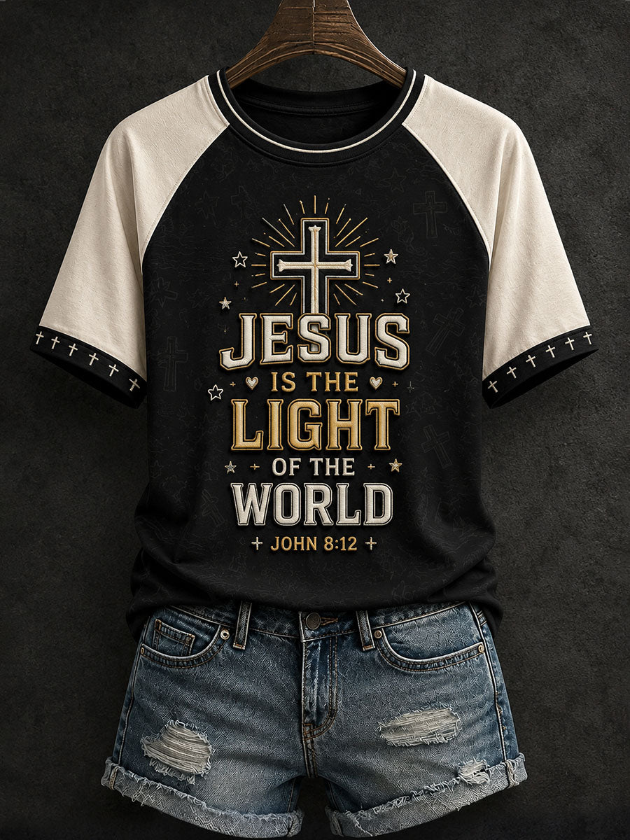 Women's Jesus Is The Light Of The World T-shirt
