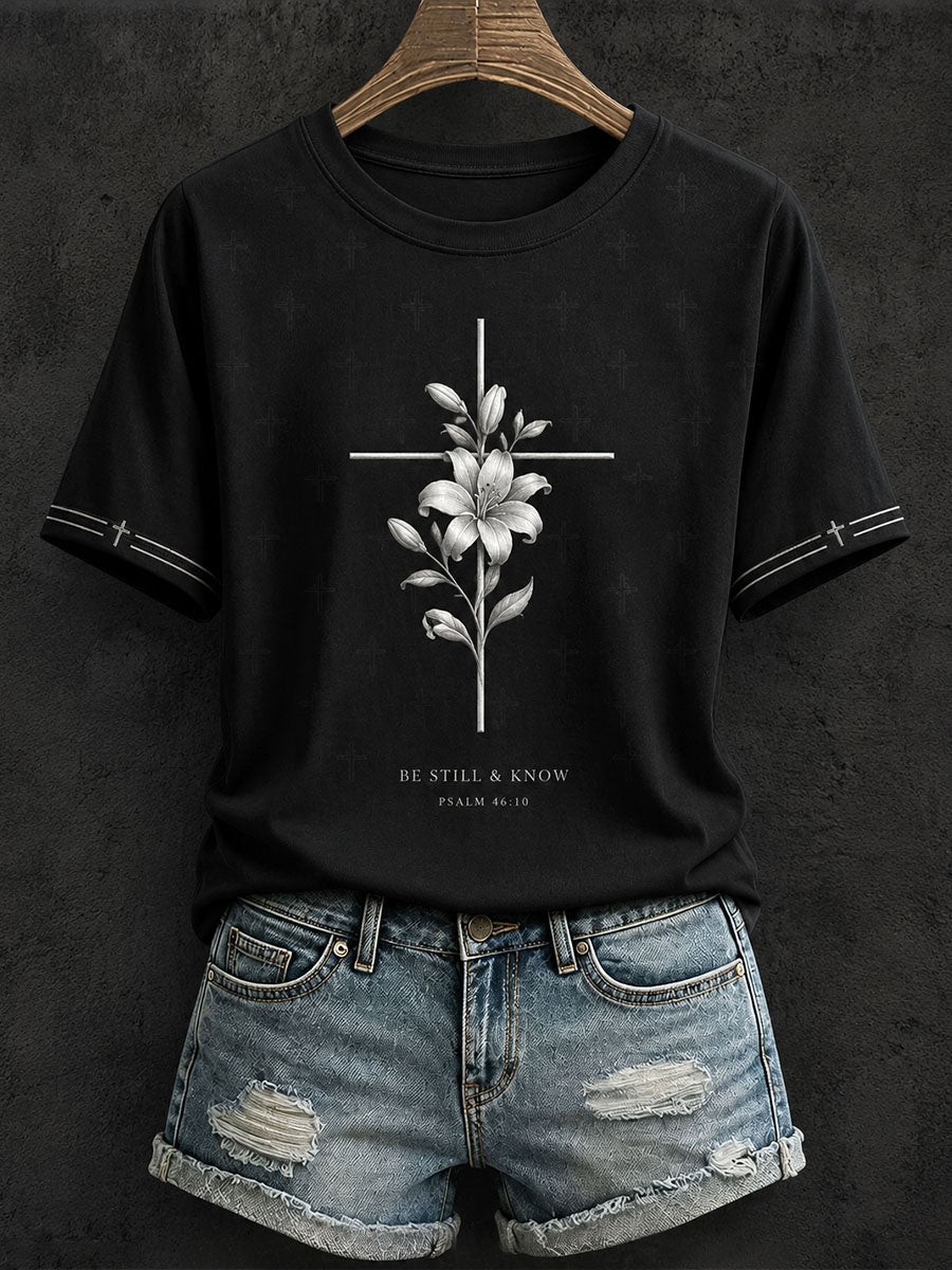 Women's Be Still & Know T-shirt