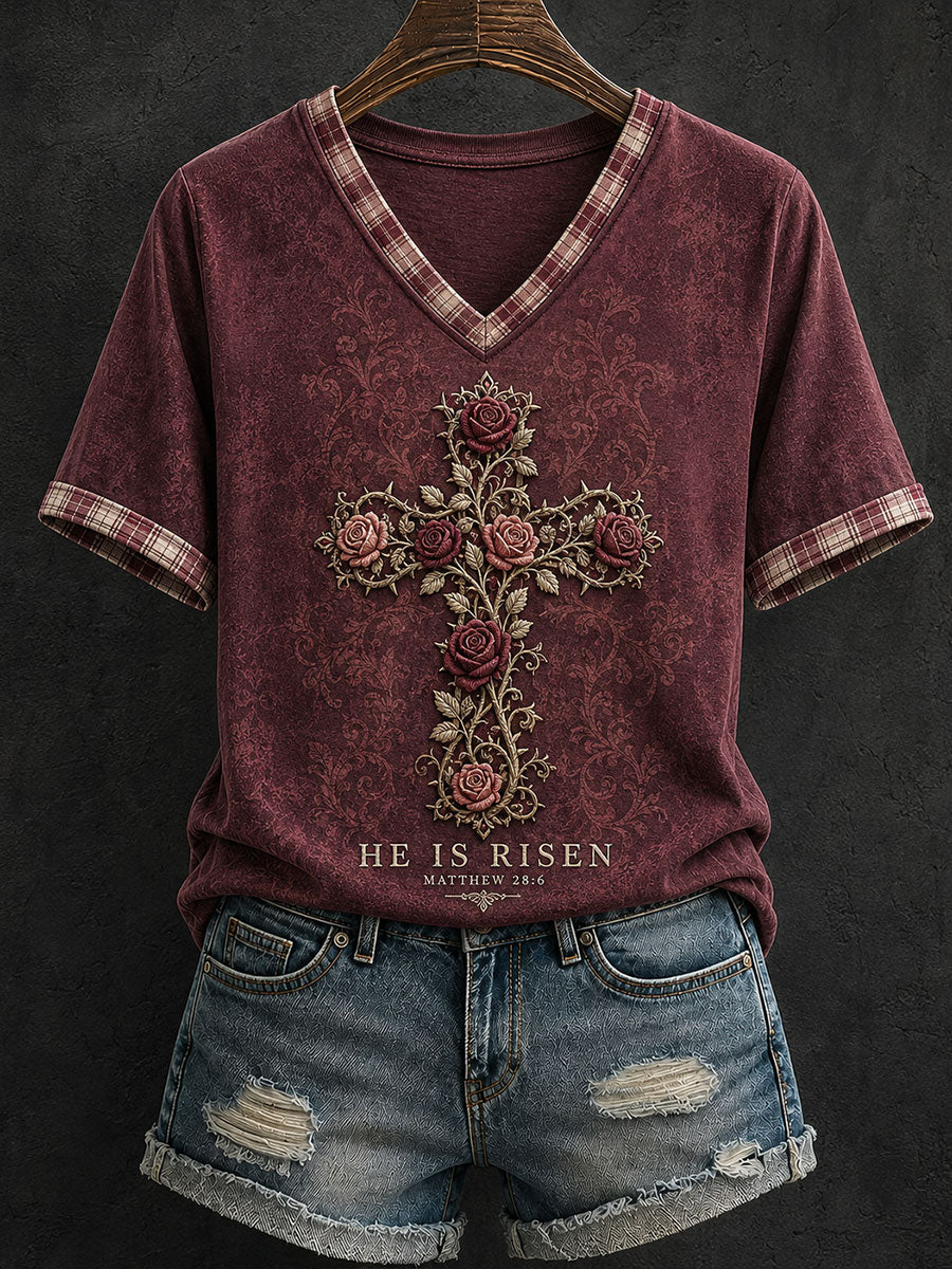 Women's He Is Risen T-shirt