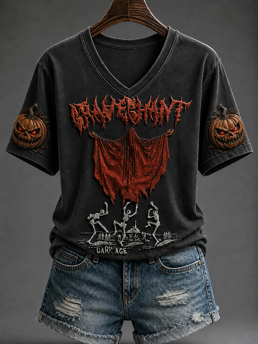 Women's Halloween Short-sleeved T-shirt
