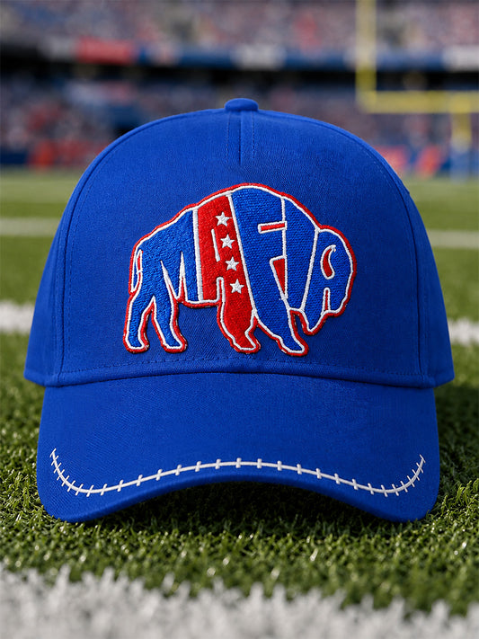 Unisex Football Lover Buffalo Print Hat