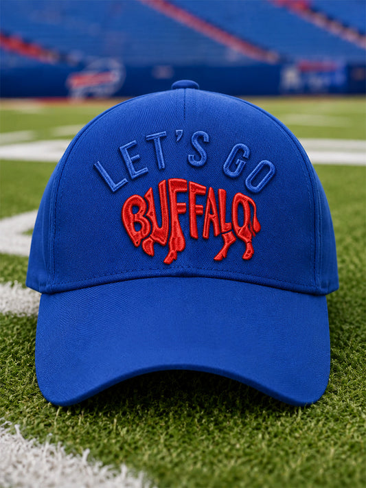 Unisex Football Lover Buffalo Print Hat