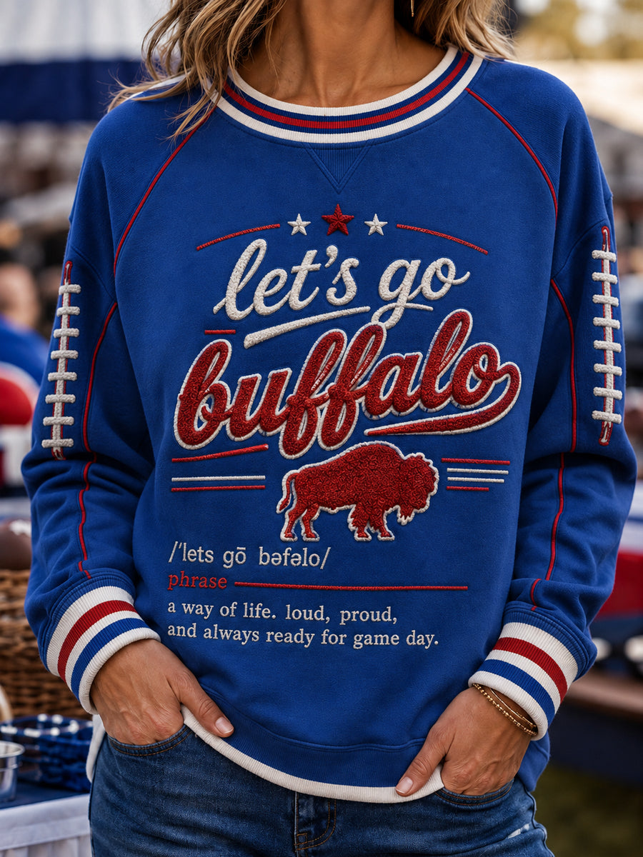 Buffalo Game Day Cozy Sweatshirt