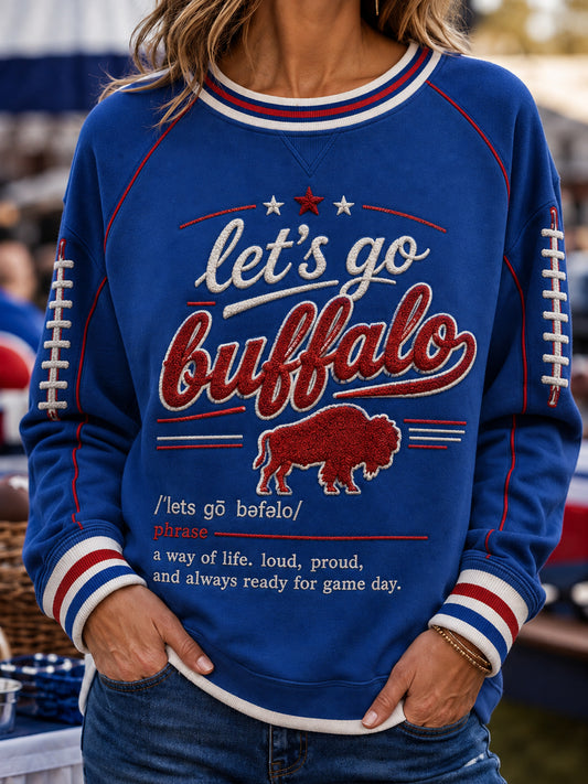 Buffalo Game Day Cozy Sweatshirt