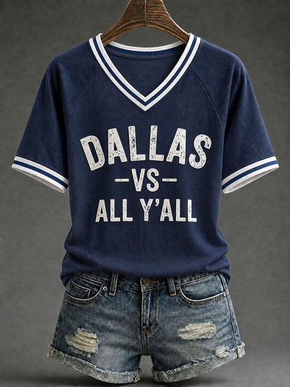 Women's Game Day Football Casual T-Shirt