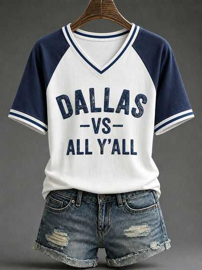Women's Game Day Football Casual T-Shirt