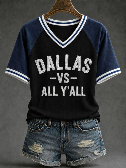 Women's Game Day Football Casual T-Shirt