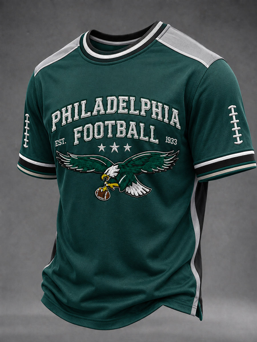 Men's  Football Gameday Gift For Football Fans Short Sleeve T-shirt