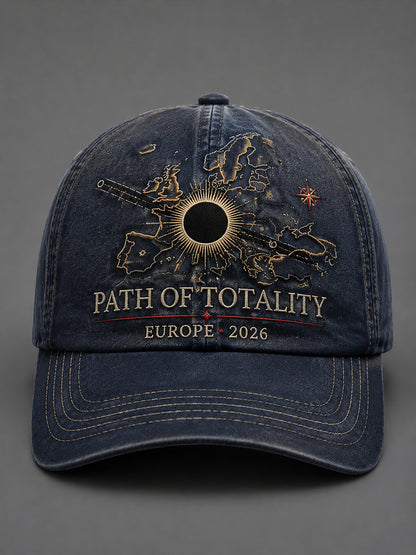 Unisex “Once-in-a-Lifetime Solar Eclipse” Vintage Baseball Cap
