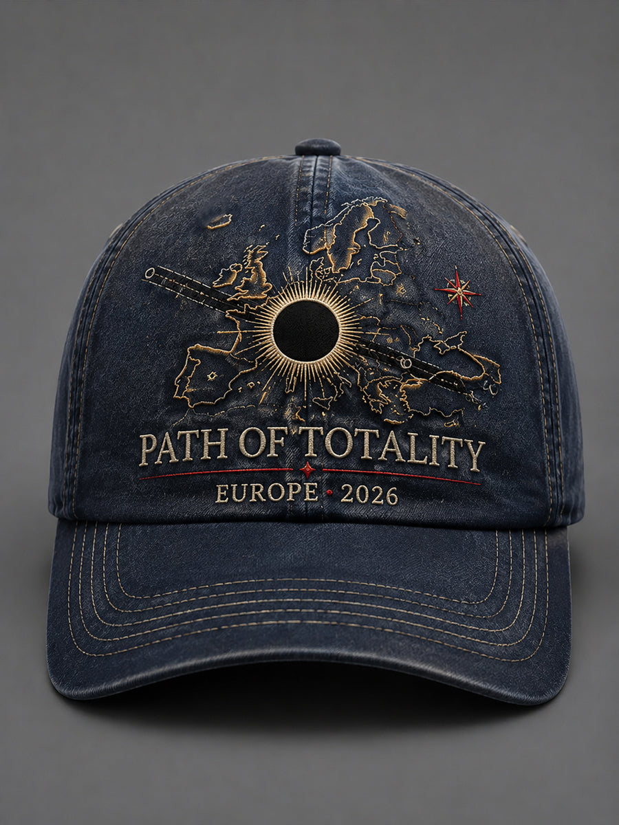 Unisex “Once-in-a-Lifetime Solar Eclipse” Vintage Baseball Cap