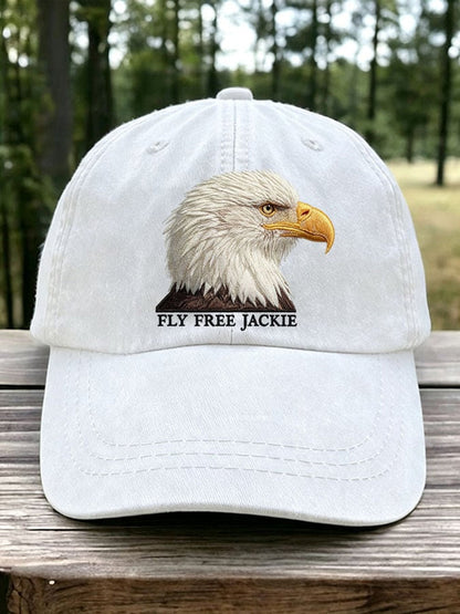 Unisex Fly Free Jackie Printed Cap