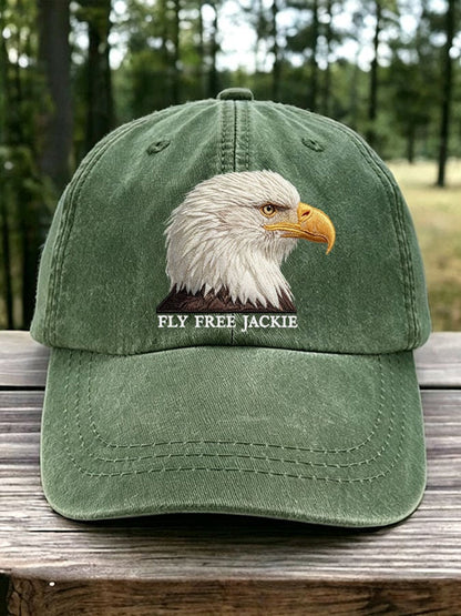 Unisex Fly Free Jackie Printed Cap