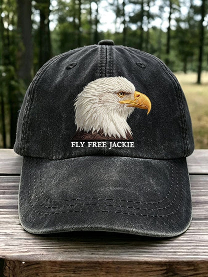 Unisex Fly Free Jackie Printed Cap