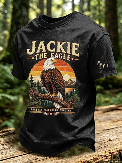Men's Forever Over Big Bear Fly Free Jackie Print T-shirt