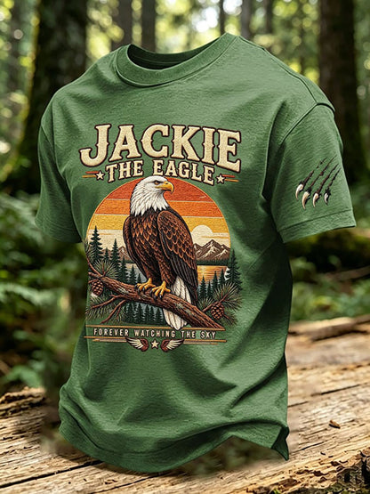 Men's Forever Over Big Bear Fly Free Jackie Print T-shirt