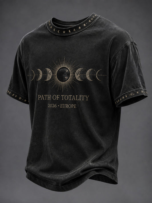 August 12 2026 Total Eclipse Men's T-Shirt
