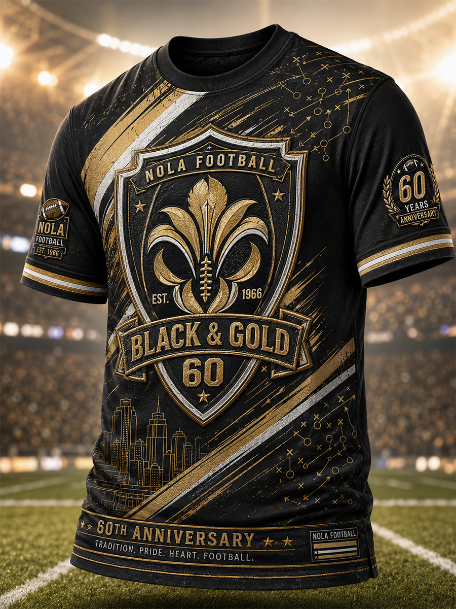 Men's New Orleans Saints Short Sleeves T-Shirt