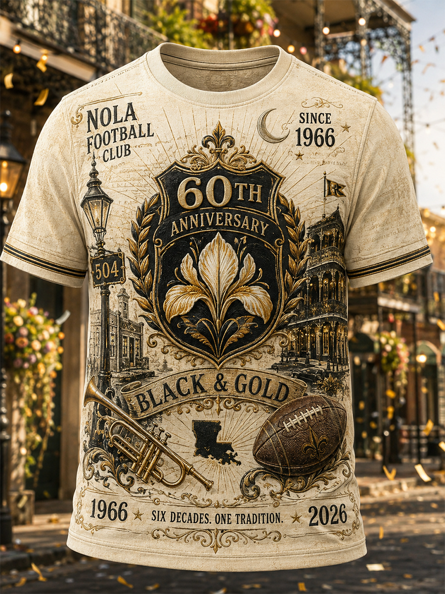 Men's New Orleans Saints Short Sleeves T-Shirt