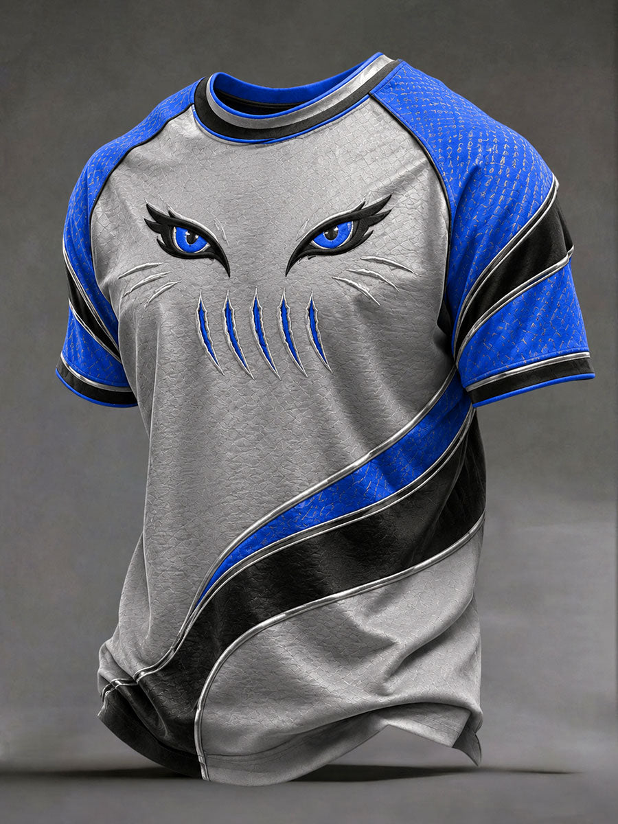 Men's Black Panther Rugby T-shirts