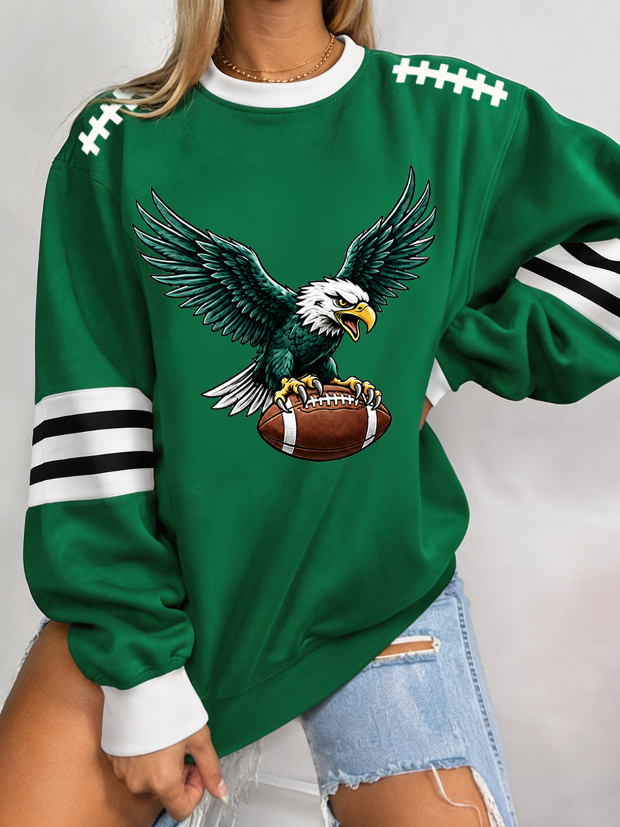 Women's Football Gameday Gift For Football Fans Casual Sweatshirt